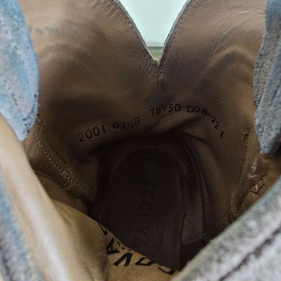 Tecovas Gray Suede Ankle Boots - Picture 6 of 14